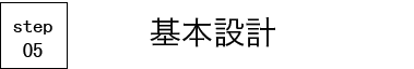 基本設計 基本設計